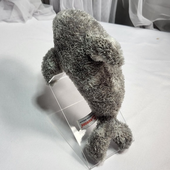 Aurora World Grey Dolphin 10" Plush Stuffed Sea Ocean Animal Toy - Picture 5 of 9